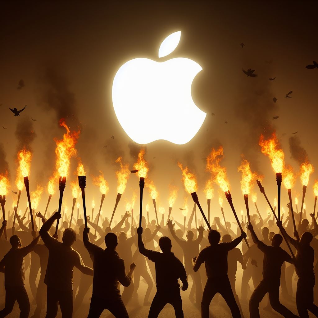 ”Apple ska läggas ned!”