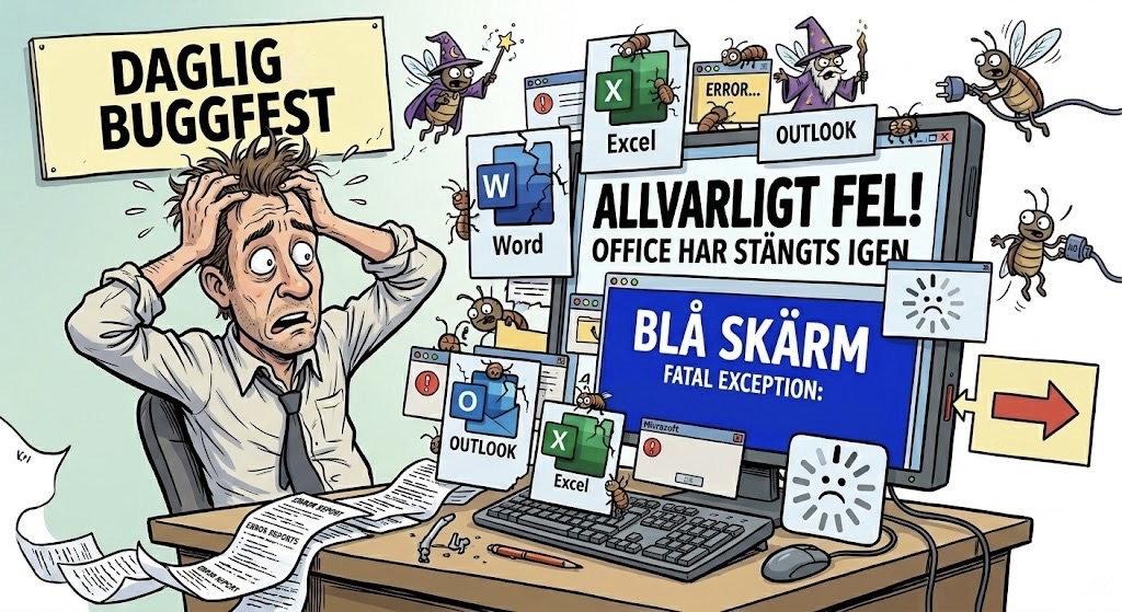 Vad händer med Microsoft?