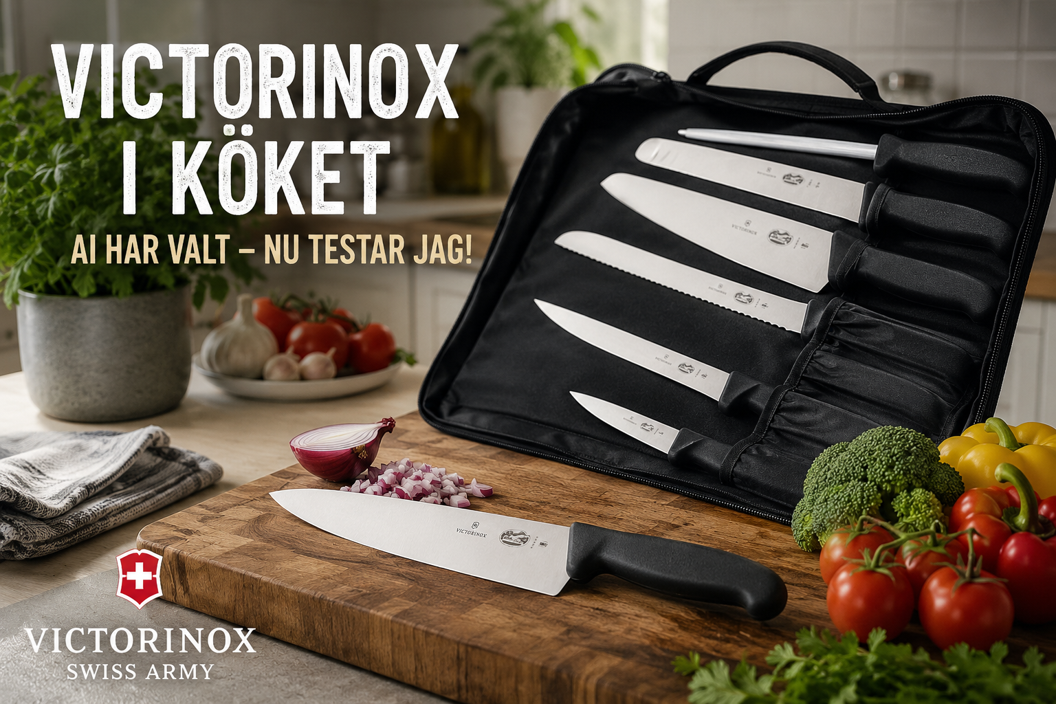 Köksknivar från Victorinox – AI bestämde!